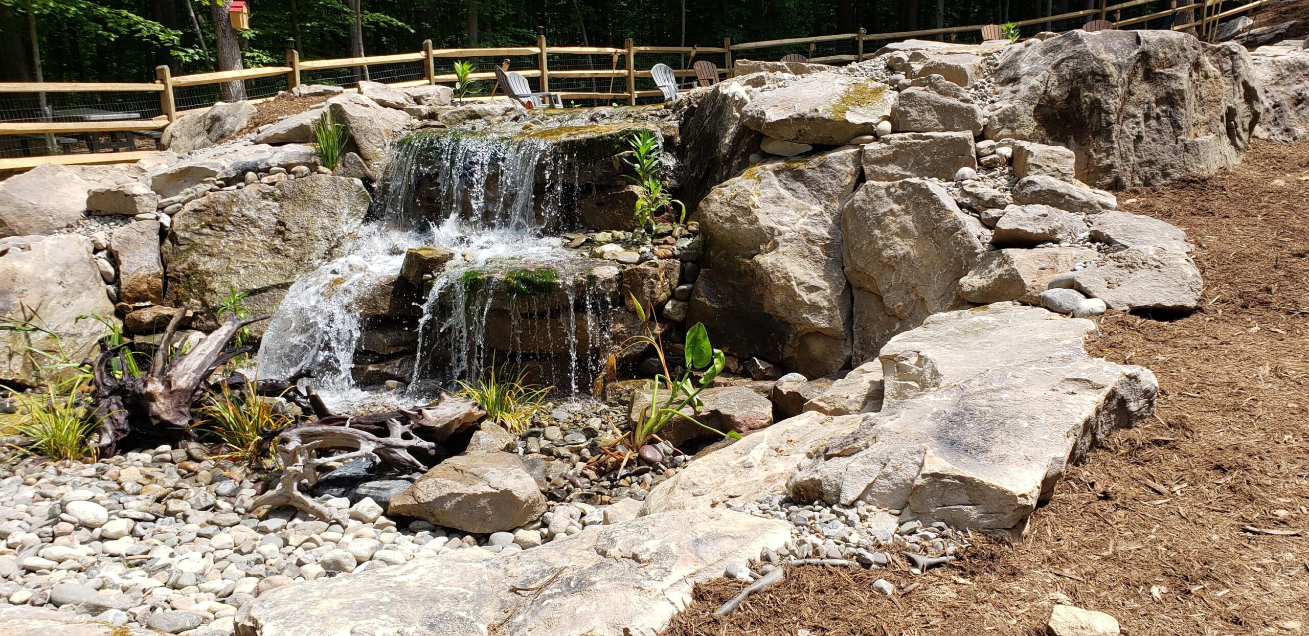 Virginia Water Gardens - Pondless Waterfalls